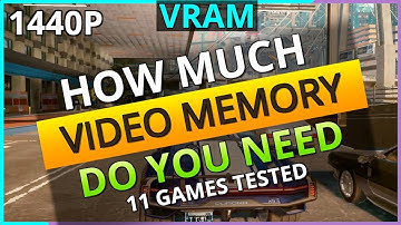 How much video memory (GPU VRAM) do you need for gaming at 1440P in 2021 - 11 games tested