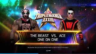 WWE 2K26 The Beast vs Ace