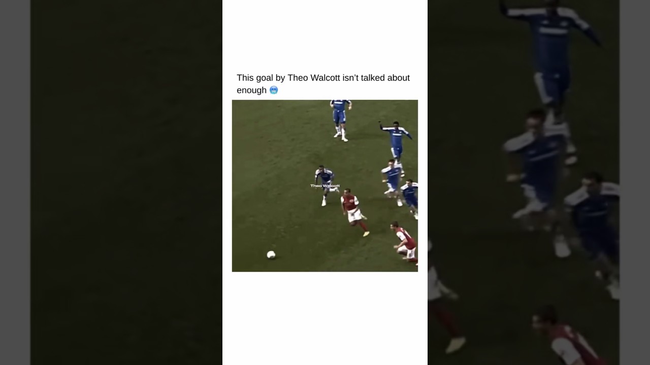 Theo Walcott's this goal 🫡🫡 