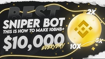 PancakeSwap Front Run Bot (Sniper Bot) - Make x10 INSTANTLY (NO DOWNLOAD)