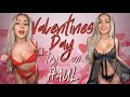 VALENTINES LINGERIE TRY ON HAUL ❤️  || Bonnie Brown