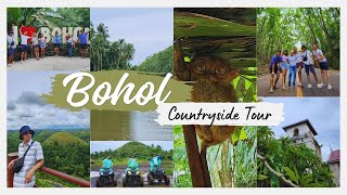 Bohol Countryside Tour | Chocolate Hills | Tarsier | Man-made Forest | Loboc River Cruise