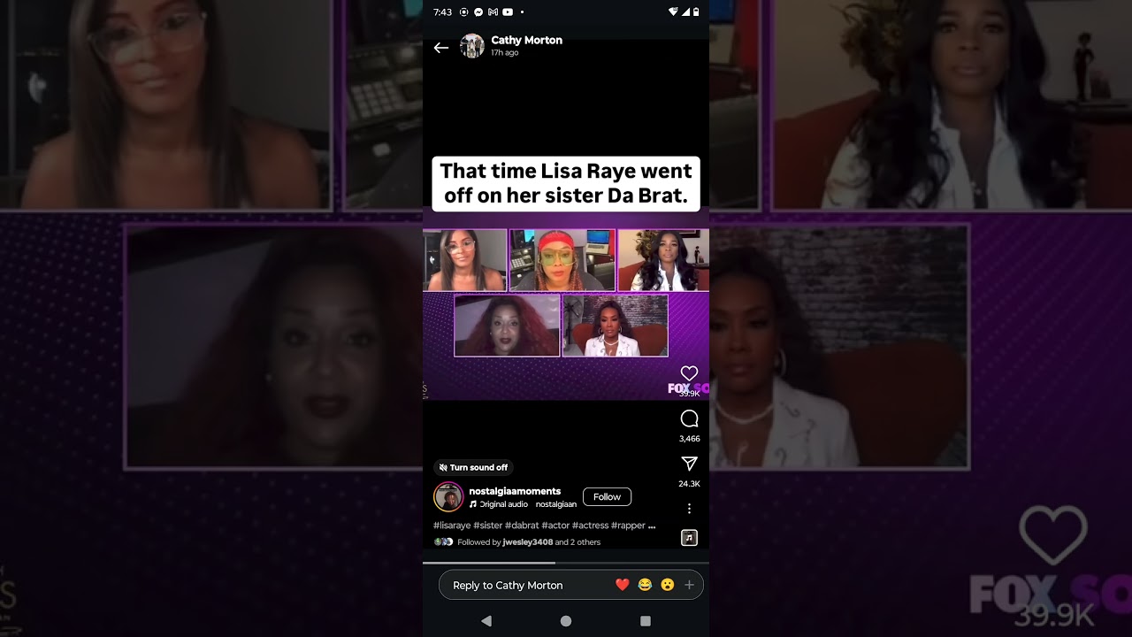 Lisa goes left on da brat mid conversation 