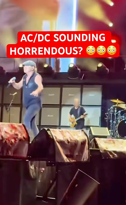 😳 AC/DC what happened? #acdc