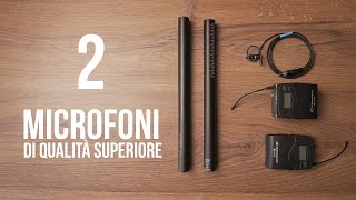 2 microfoni di qualità superiore