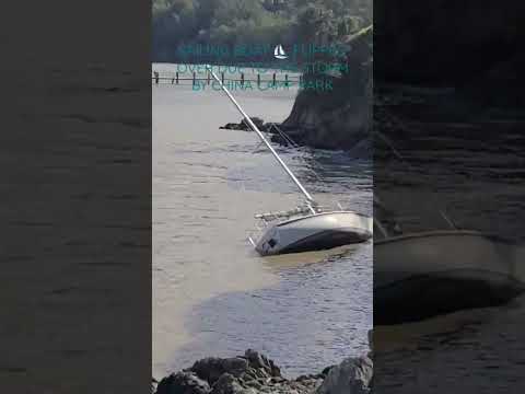 #sailing #boat #flips