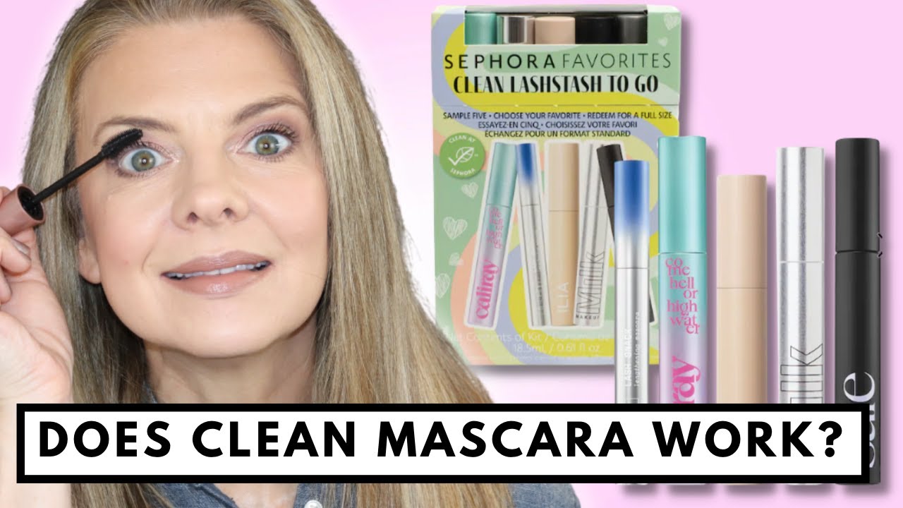 Does Clean Mascara Work? Sephora Favorites Clean Lashstash To Go I