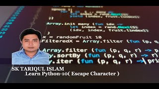 Famous Learn Data Science -Python - Escape Characters 10 Profile
