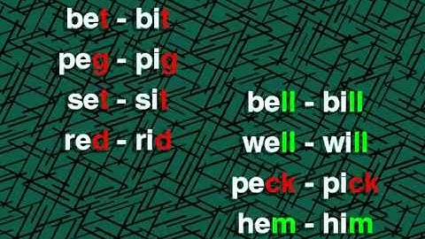 DVD2.3 Minimal Pairs  11. beg big