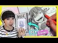 ❤ Using BUDGET Art Supplies to Make Manga / Comics ❤ DIY Sketchbook Cover ❤ For BEGINNERS & KIDS