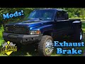 2nd Gen Dodge Cummins Exhaust Brake! + BONUS MODS