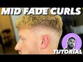 MID FADE und CURLS!  TUTORIAL auf DEUTSCH