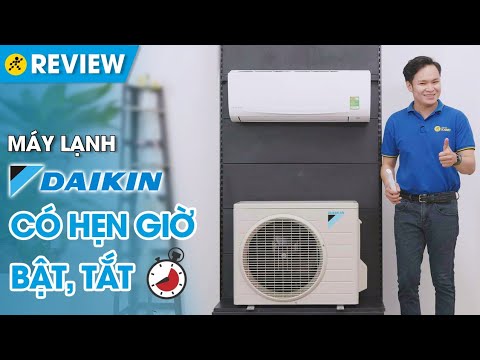 Máy lạnh Daikin 1,5 HP: khử ẩm, có hẹn giờ bật và tắt, ráp tại Thái Lan (ATF35UV1V) • Điện máy XANH