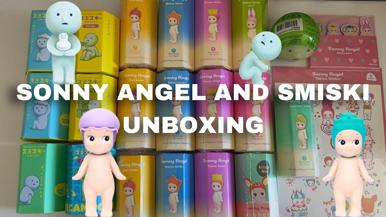 HUGE Sonny Angel & Smiski Unboxing from Japan🇯🇵ASMR