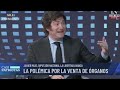 "Quiero cárceles privadas mantenidas por presos trabajando" Javier Milei en LN- 03/06/22