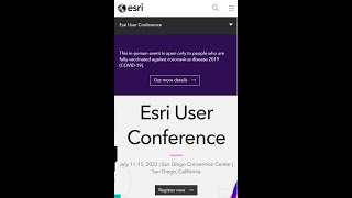 ESRI UC Registration