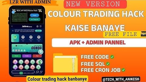 How To Make A Colour Prediction Game Hack Mod APK | Tech With Anikesh | #gameplay #hack #technology 