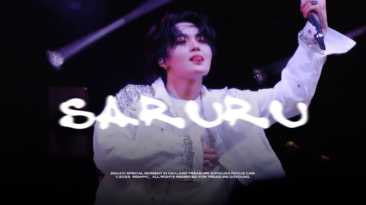 [4K] 250410 SPECIAL MOMENT IN OAKLAND | SARURU | 트레저 도영 직캠 TREASURE DOYOUNG FANCAM
