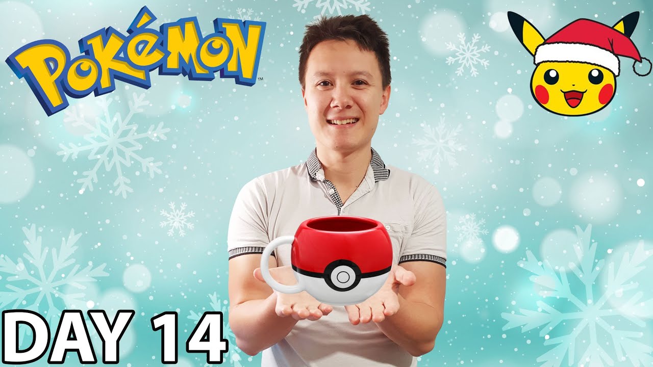 *CHRISTMAS COUNTDOWN: DAY 14🎅* I Opened Pokemon Cards With A POKEMON HOT CHOCOLATE! 🥳