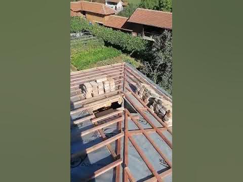 ДВОЙНА летвена скара на покрив. - Как се прави правилно ! - YouTube