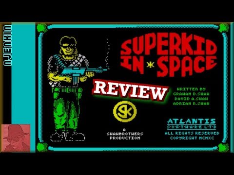 Superkid in Space - on the ZX Spectrum 48K !! with Commentary