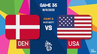 Denmark vs USA - 2023 FIPFA Powerchair Football World Cup