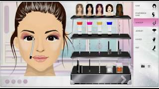Gothic lolita doll - stardoll makeup tutorial inspired by Michelle Phan