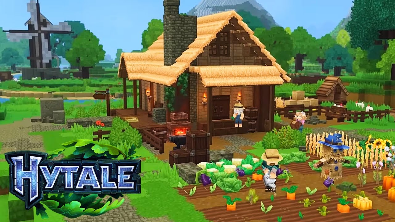HYTALE A New Open-World Base Building Survival Crafting Game | NEW RELEASE - Surviving Day 2