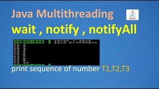 Java Multithreading Inter-Thread Communication | wait(), notify() and notifyAll() Method|print num Wealth