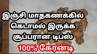 இஞ்சி ஒரு மாதத்திற்கு அழுகி போகாமல் இருக்க சூப்பராக டிப்ஸ்/How to STORE GINGER FOR LONG TIME/