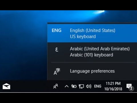 How to Bring Back the Language Bar on Windows 10