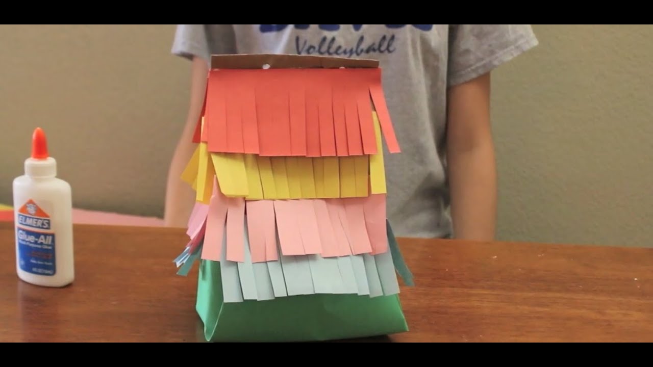 VIDEO: DIY Paper Bag Pinatas - The HUB