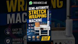 Box Stretch Wrapping Machine without Top Press #shorts 💥💥💥 Contact :9884065146/9884065145