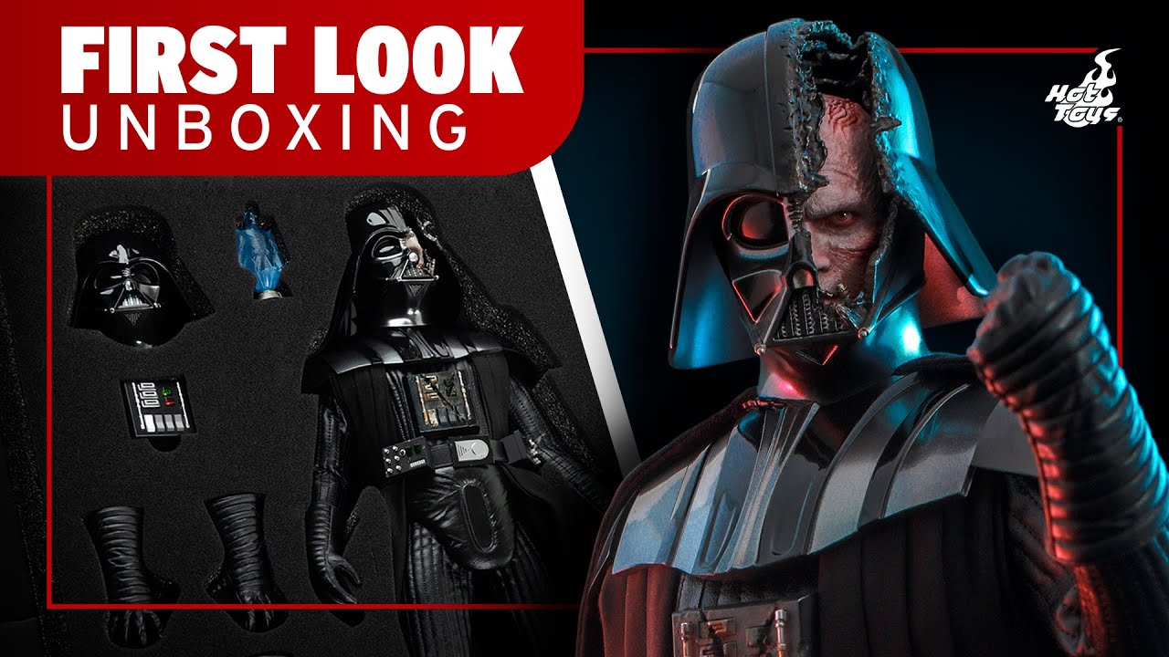 Sideshow Collectibles: Darth Vader Obi-Wan Kenobi Deluxe Figure by Hot Toys  - Fantha Tracks