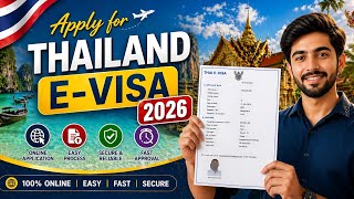 How to apply Thailand Visit eVisa online 2026 | Thai Visa live process | Full Step-by-Step Guide