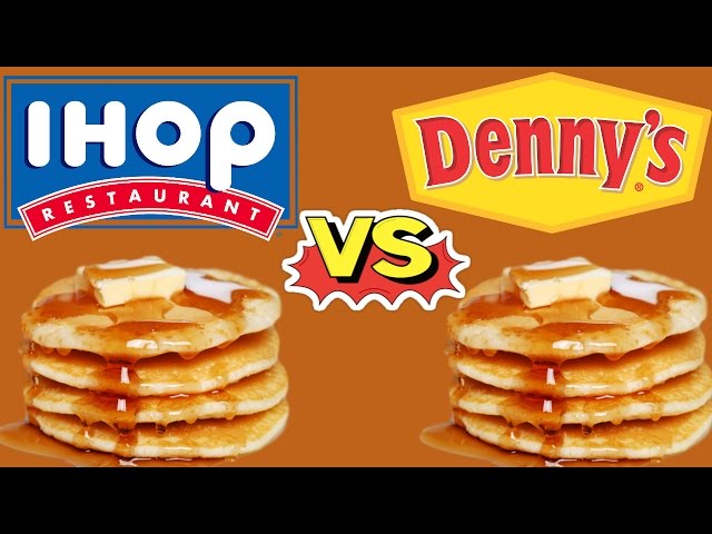 Trying Same Breakfast at Denny's + IHOP to See Which Is Better, Review