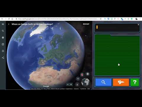 Video: Wre on Google Earth is Carmen Sandiego?