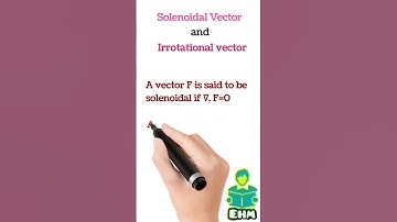 #solenoidal vector#irrotational vector #solenoidvalve #crossproduct #dotproduct #ktumaths #vector
