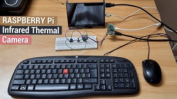 Raspberry Pi Infrared Thermal Camera with CJMCU-8833 Thermal Image Array Temperature Sensor