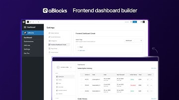 Frontend Dashboard for WordPress Gutenberg | aBlocks – Build Dynamic, Fully Customizable Dashboards
