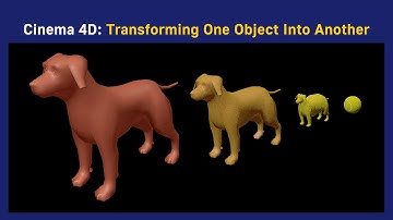 Cinema 4D: Transforming One Object Into Another