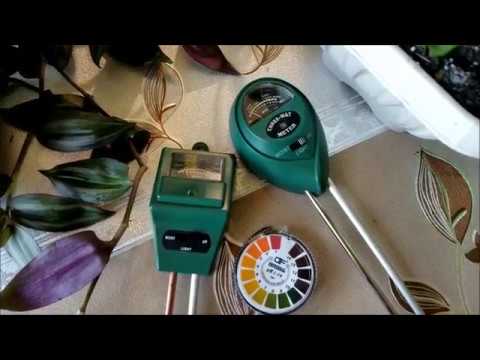 ორქიდეომანია # მექანიკური pH მეტრების გამოყენება, გრუნტის რეაქციის გაზომვა