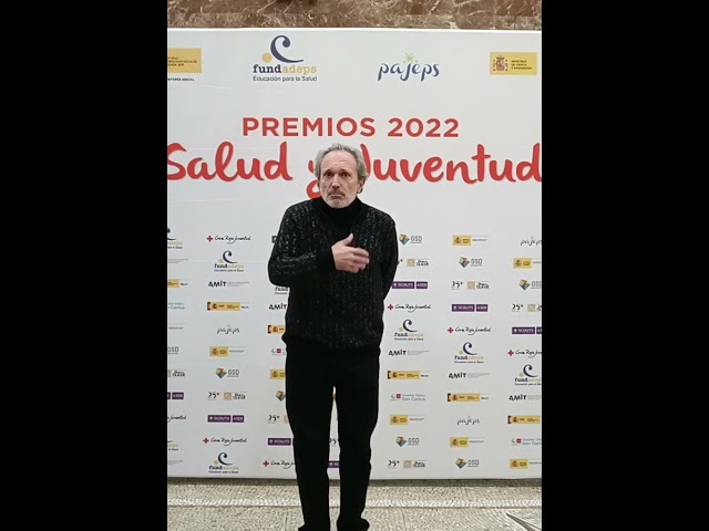 Premio Salud y Juventud a Carlos de la Cruz #shorts