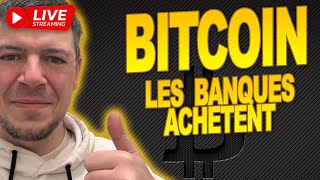 🚀 Bitcoin - les banques achètent les ETF massivement ! LIVE ! 🚀