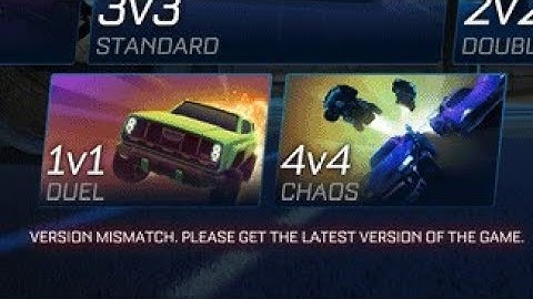 Fix Rocket League VERSION MISMATCH | PLEASE GET THE LATEST VERSION OF THE GAME Unable to join group