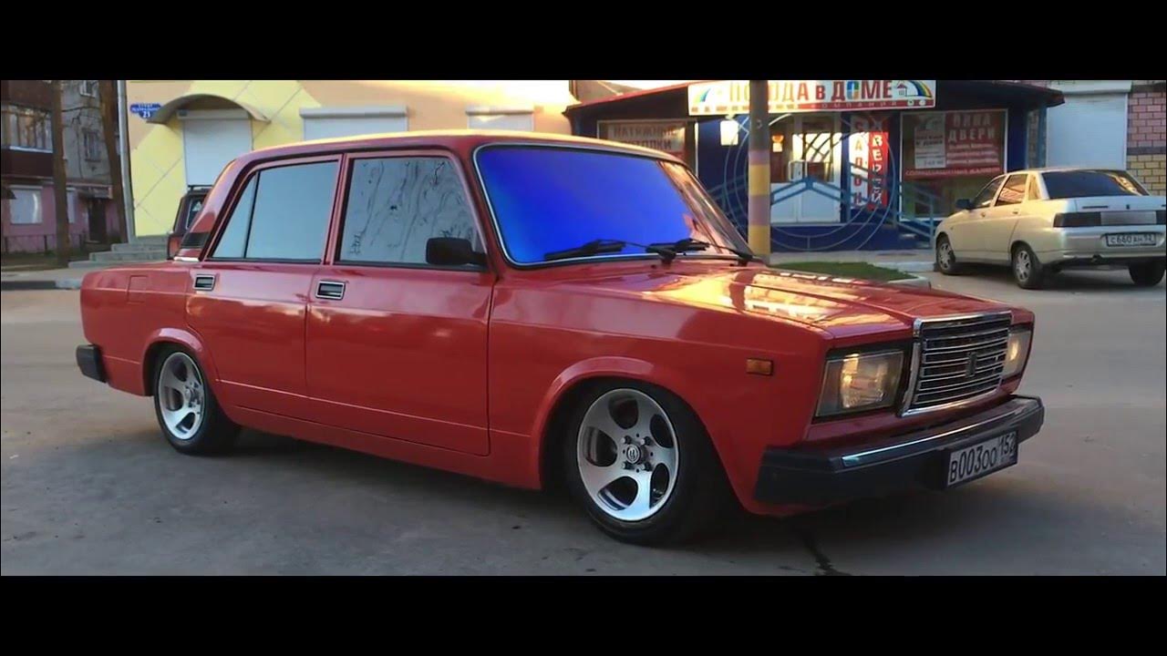 Ваз 2107 черный р17. Как улучшить поворачиваемость классики ваз 2107. Прокачанный ваз 2107. Аэродинамика ваз 2107. Прокачать ваз 2107 видео.