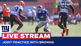 Joint Practice with Browns: HIGHLIGHTS & Analysis | Giants Training Camp