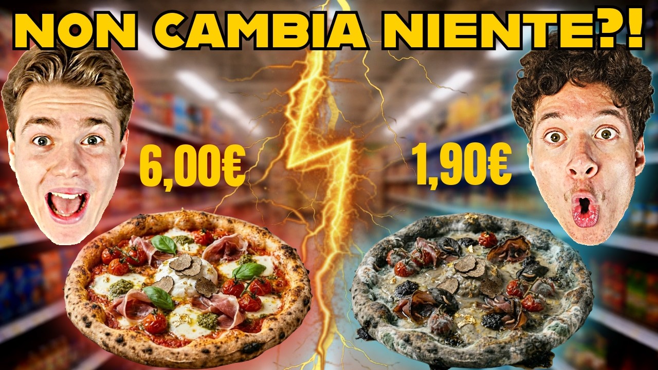 CONFRONTO PIZZE SURGELATE 🍕 | Pizza da 2€ vs Pizza PREMIUM (Bennet)