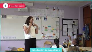 À moi de lire ! CP : Comment introduire le graphème s ?  Étape 1 : De la lettre au son