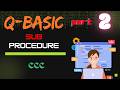 QBasic program to find simple interest using SUB procedure. #codecoffeecircuit #programming #fyp